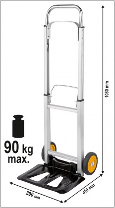 Skladový vozík skládací nosnost 90kg