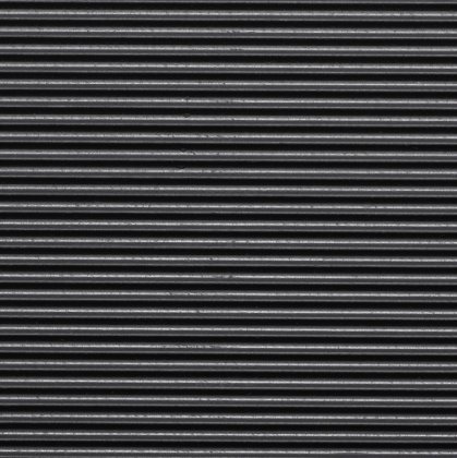 Černá gumová průmyslová protiskluzová rohož Alfa - 1000 x 120 x 0,3 cm