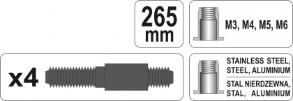 Ruční nýtovačka M3-M6