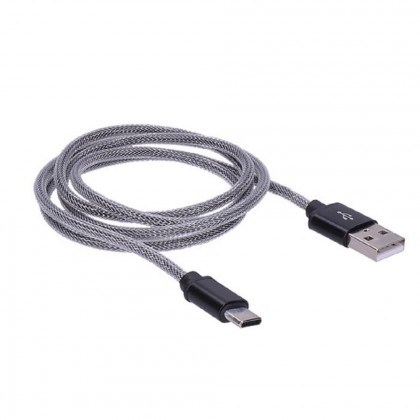 USB-C kabel, USB 2.0 A konektor - USB-C 3.1 konektor, blistr, 1m