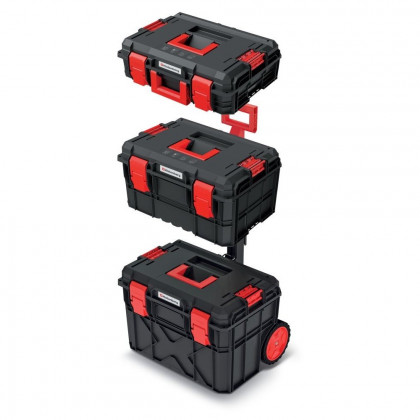 Set kufrů na nářadí a organizérů X BLOCK PRO 54,6x38x87cm