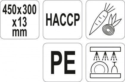 Krájecí deska 450x300x13 zelená