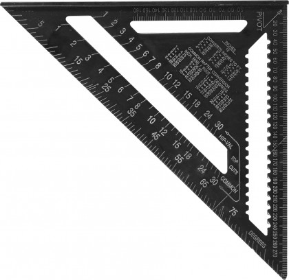 Tesařský trojúhelník hliníkový 300mm