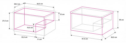 Chladící box kompresor 30l 230/24/12V -20°C GREY