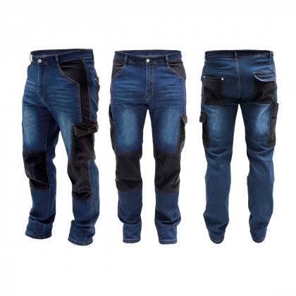 Dnov kalhoty, vel. XXL, denim 280 g/m2