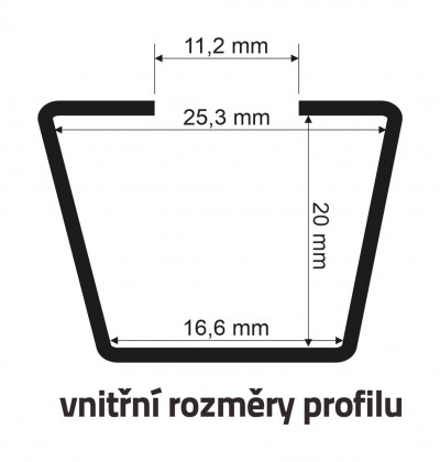 Střešní nosič SCALA zámek černý DIH