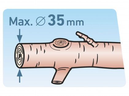 Nůžky na větve dvousečné, 700mm, HCS