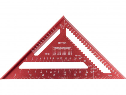 úhelník tesařský/truhlářský víceúčelový, 300mm, kov