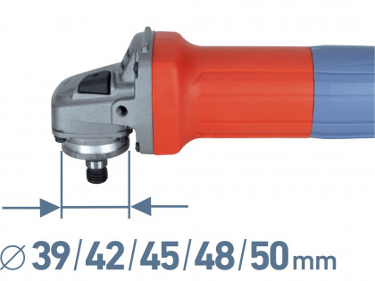 Kryt odsávací pro broušení úhlovou bruskou, O125mm s kartáčovým věncem