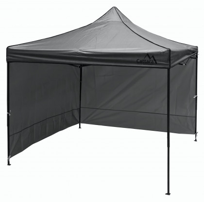 Bočnice pro párty stan 2x3m 210D šedá WATERPROOF