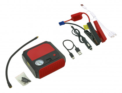 Powerbanka JUMP STARTER 8.000mAh 500A + kompresor