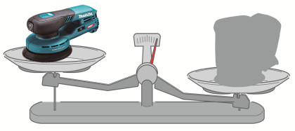 Aku excentrická bruska s regulací 125mm Li-ion XGT 40V,bez aku   Z