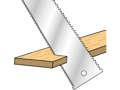 POŠK. OBAL pila japonská tesařská dvoubřitá, čepel 253mm