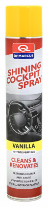 Cockpit spray SHINING Vanilla 750ml