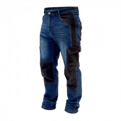 Dnov kalhoty, vel. XXL, denim 280 g/m2