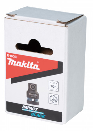 nástrčný klíč 1/2" square drive Impact BLACK 9mm