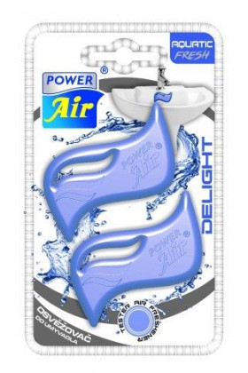 POWER Air - osvěžovač do umyvadla DELIGHT Aquatic Fresh - 2x 9…