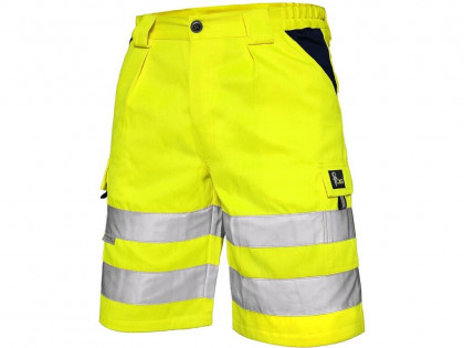 Shorts NORWICH, high visible, men's, yellow, size: 68