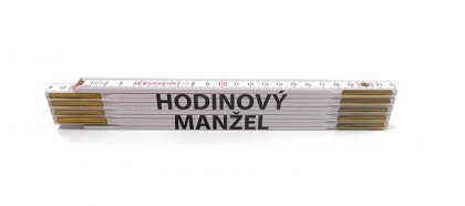 Skladací dvoumetr HODINOVÝ MANŽEL