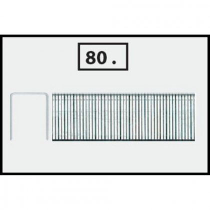 Spony Bostitch 80-06mm pozink, 10000ks(216-80)