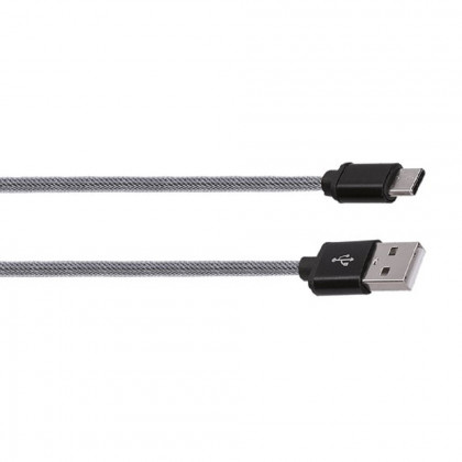 USB-C kabel, USB 2.0 A konektor - USB-C 3.1 konektor, blistr, 1m