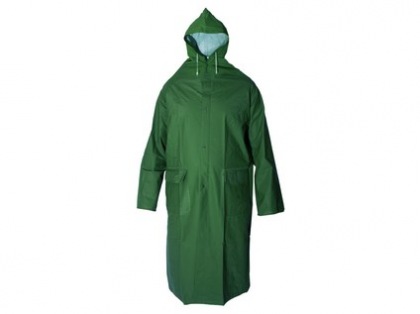 Voděodolný plášť DEREK, zelený, vel. 2XL