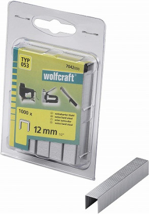 WOLFCRAFT - Spona široká čalounická 11,2mm výška 12mm, 1000ks