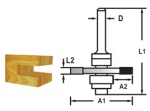 Kotoučová fréza složiskem stopka 8 mm,47,6x2,5x...