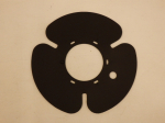 Internal rubber blade guard