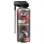 K2 ROAD DRY CHAIN LUBE 400 ml - suché mazivo na...