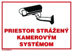 SK - Priestor strážený kamerovým systémom 210x2...